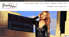 Desktop Screenshot of glamouramour.com